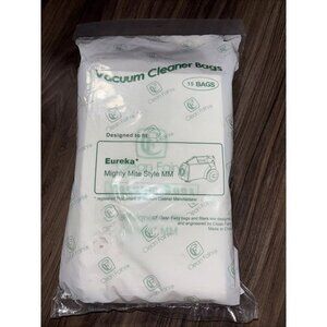 New Bag Of 15 Vacuum Cleaner Bags For Eureka MM Mighty mite Style